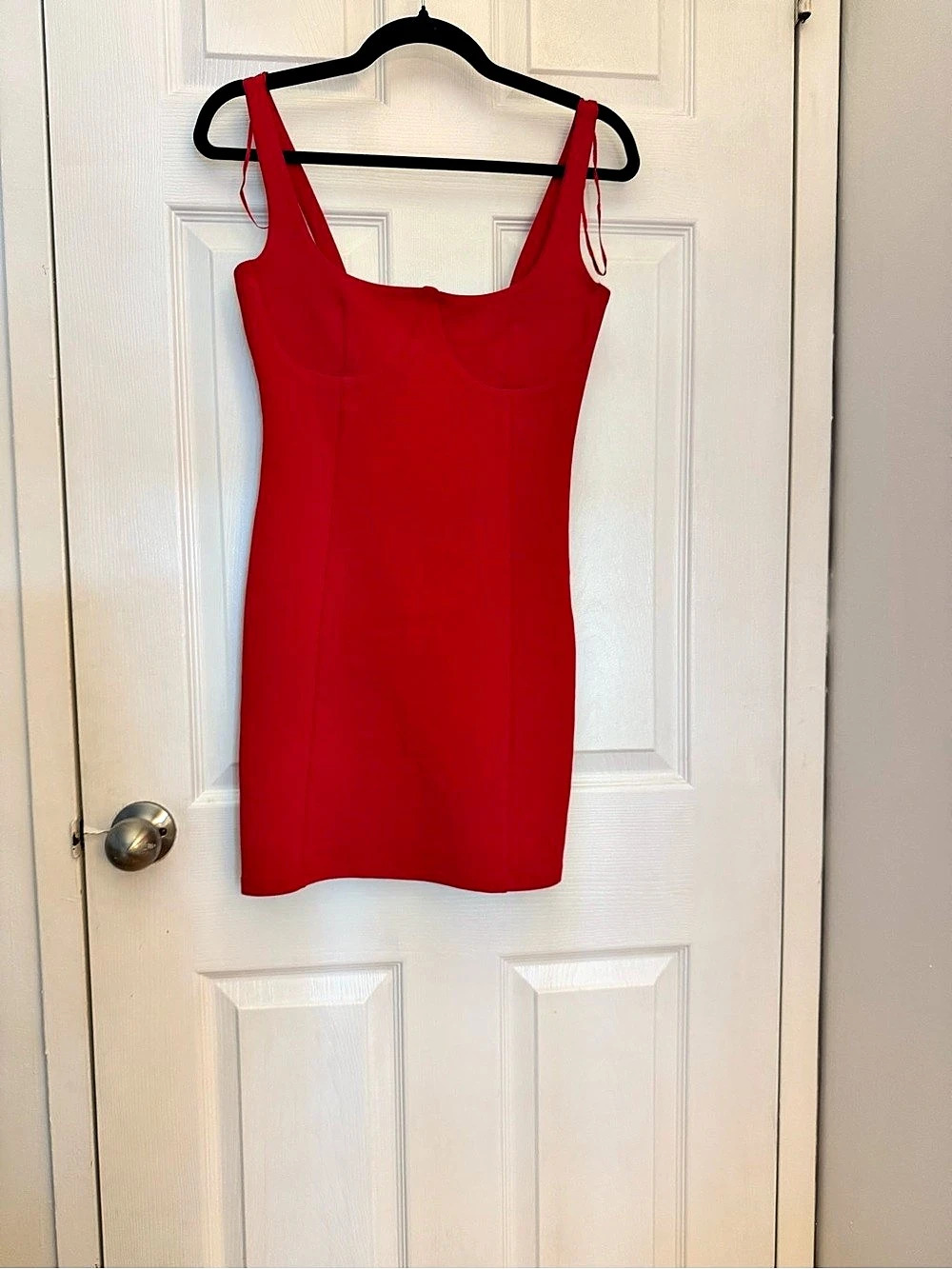 Zara Red Mini Dress Size Medium Like New